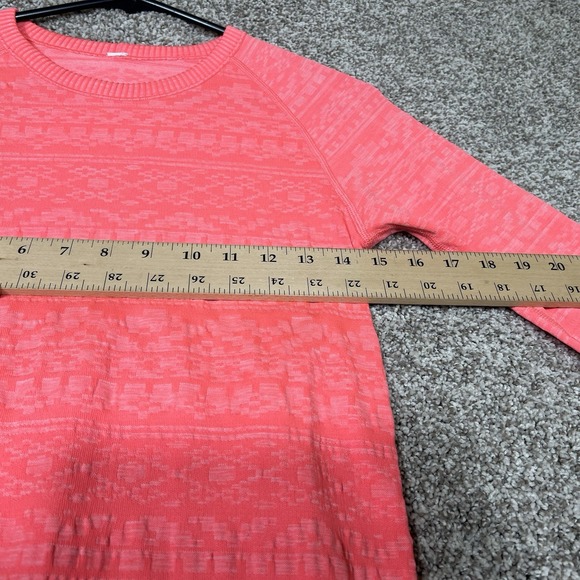 Lululemon Rest Less Pullover Women's  8 Pink Long Sleeve Athletic Workout - Picture 4 of 7